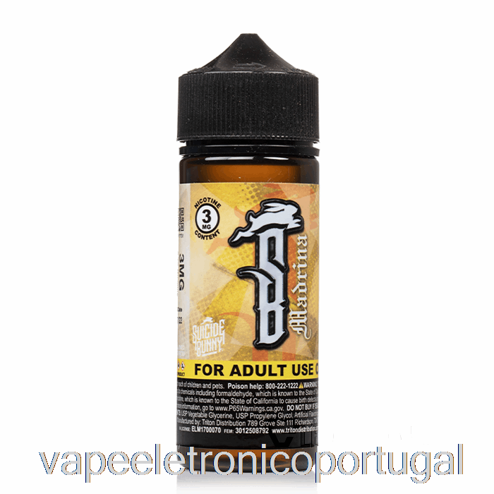 Vape Eletrônico Madrina - Coelho Suicida - 120ml 6mg